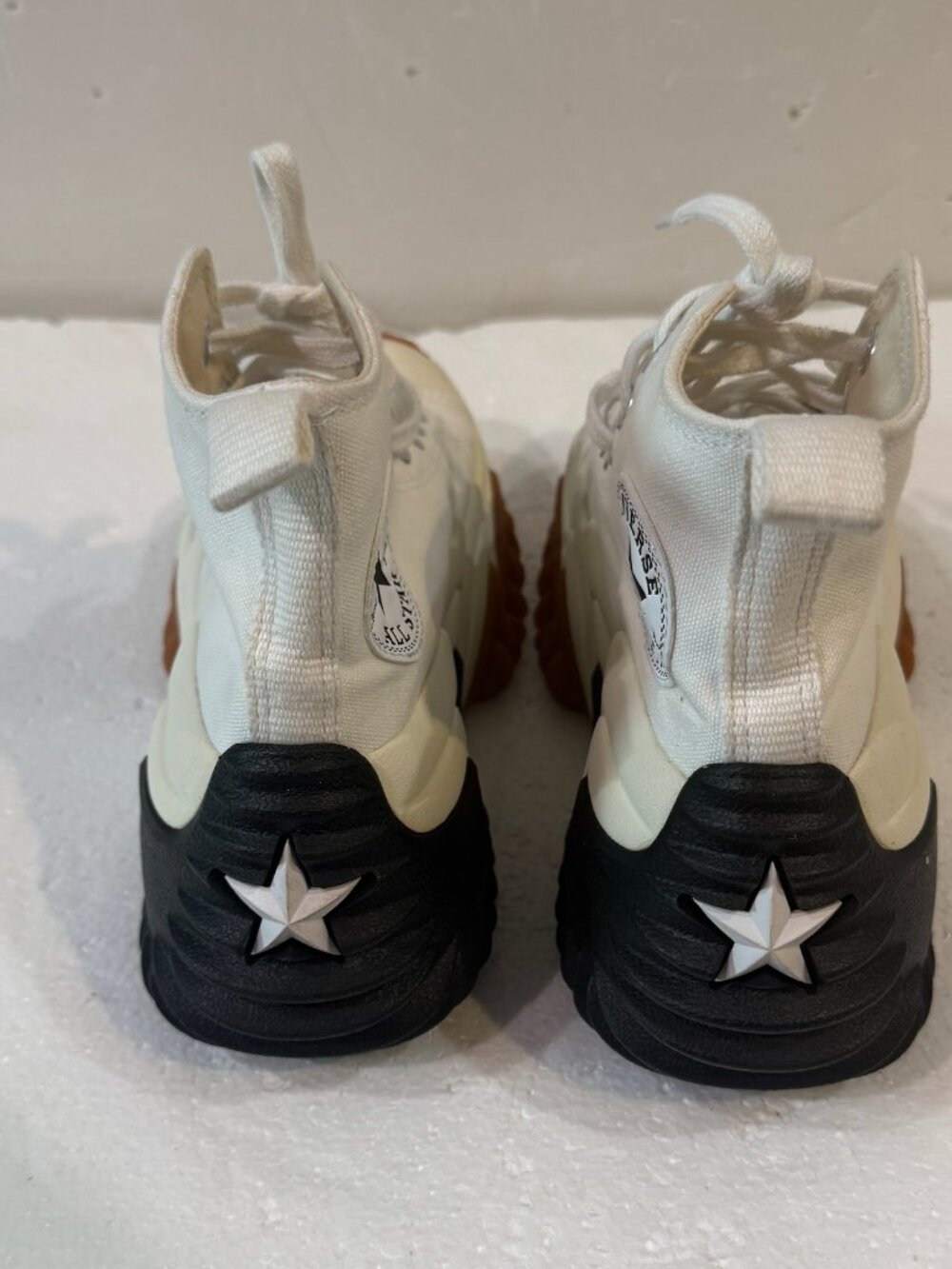 Converse Run Star Motion CX Platform High Top White Black Gum Women Size 6 CLEAN - Picture 3 of 11